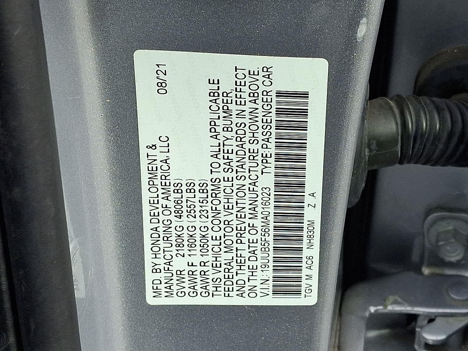 2021 Acura TLX w/A-SPEC