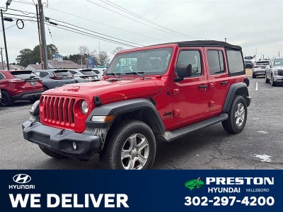 2022 Jeep Wrangler Unlimited Sport S