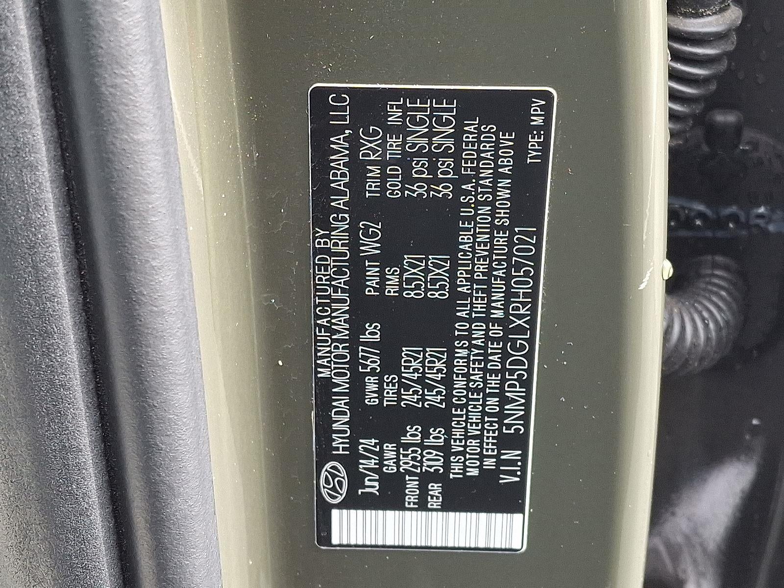 2024 Hyundai SANTA FE Calligraphy