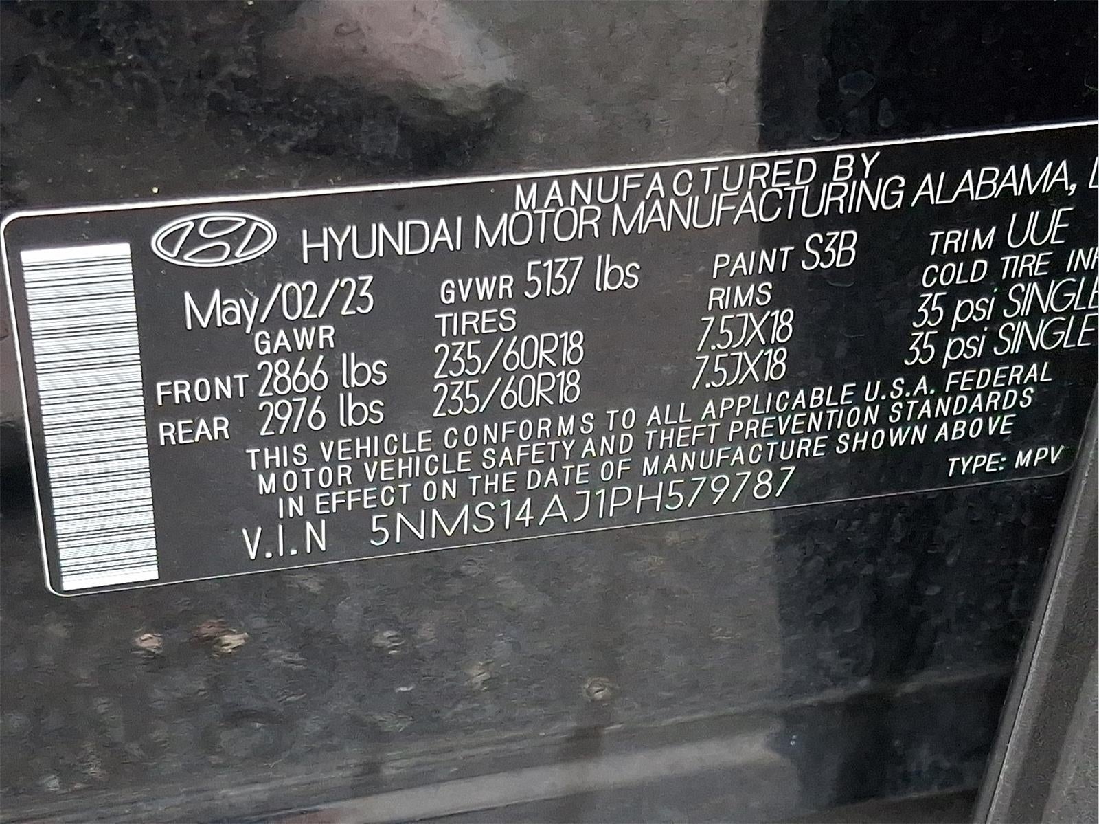 2023 Hyundai SANTA FE SE