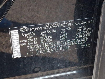 2023 Hyundai SANTA FE SEL