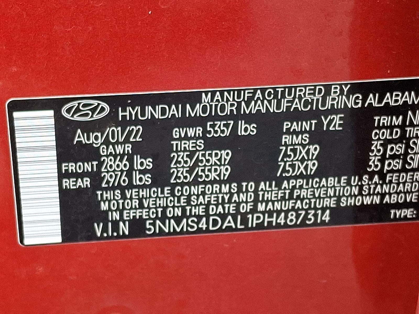 2023 Hyundai SANTA FE Limited