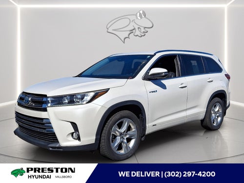 2017 Toyota Highlander Hybrid Limited