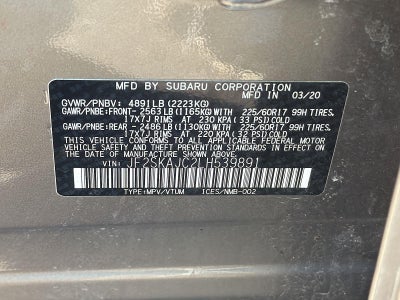 2020 Subaru Forester Premium