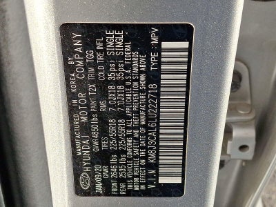 2020 Hyundai TUCSON SEL