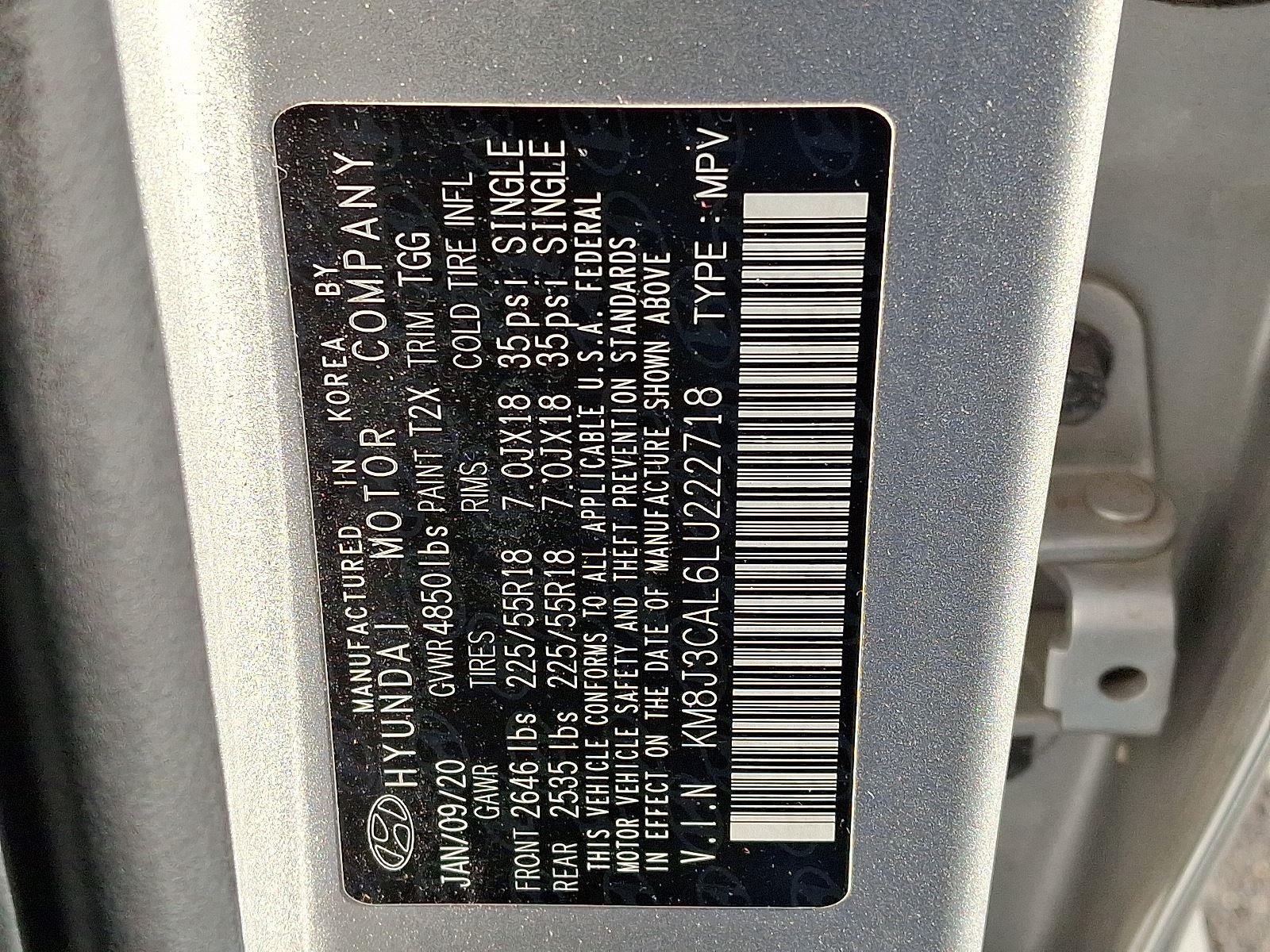 2020 Hyundai TUCSON SEL