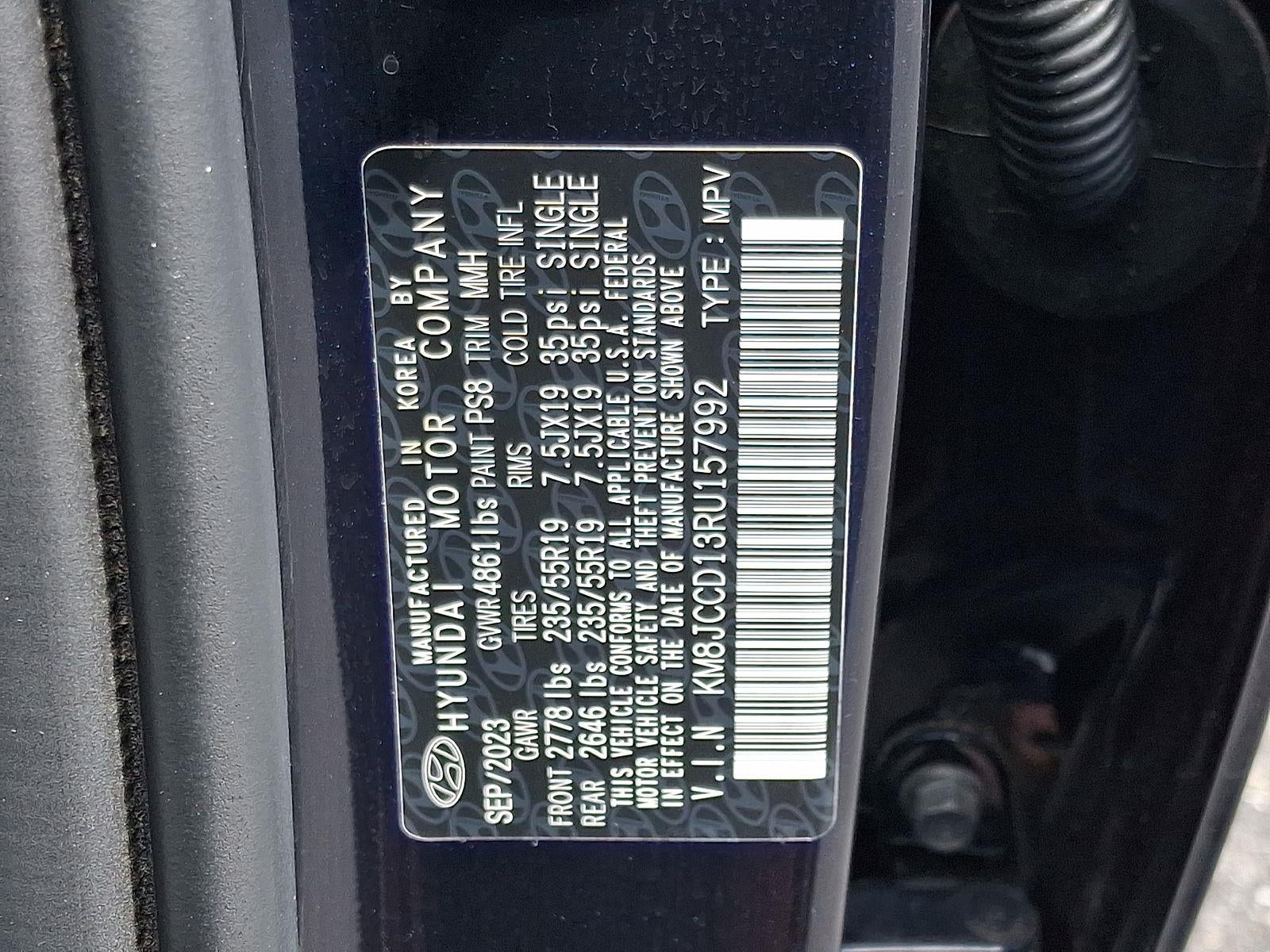 2024 Hyundai TUCSON HYBRID SEL Convenience
