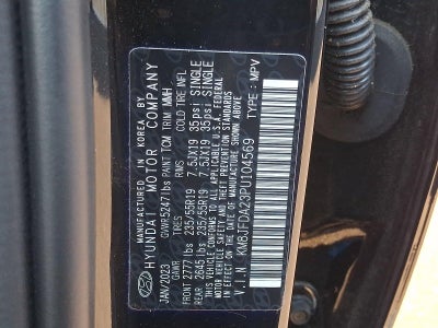 2023 Hyundai TUCSON PLUG-IN HYBRID Limited