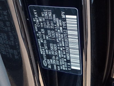 2025 Hyundai PALISADE Calligraphy Night Edition