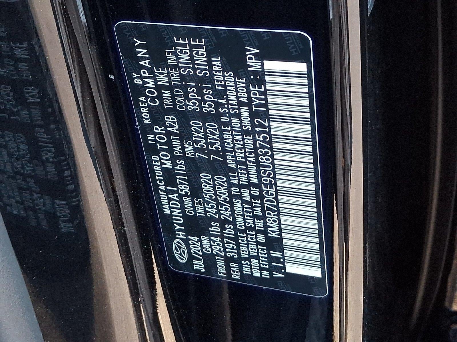 2025 Hyundai PALISADE Calligraphy Night Edition