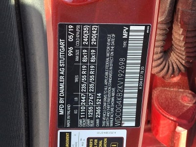 2019 Mercedes-Benz GLC GLC 300