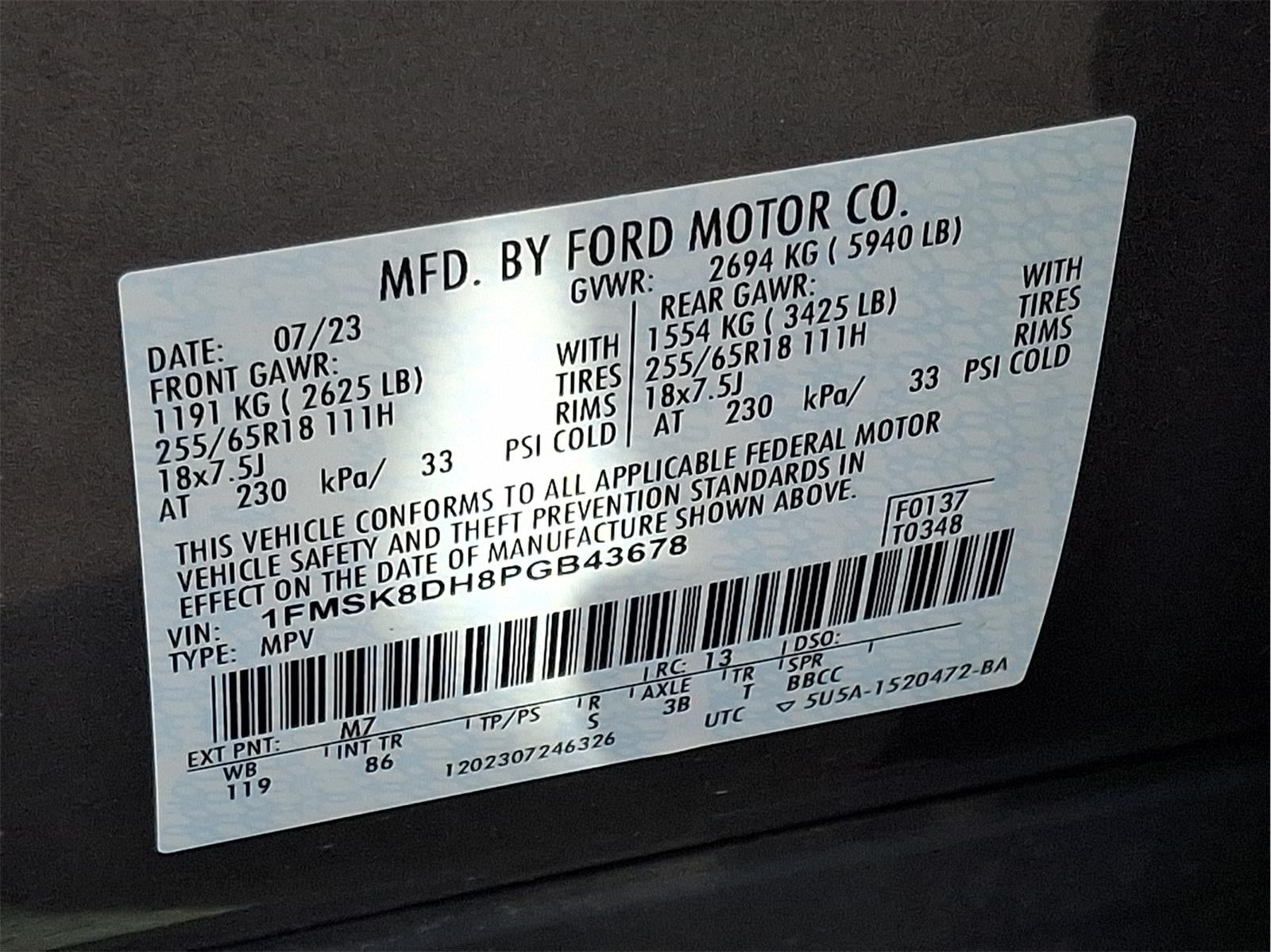 2023 Ford Explorer XLT