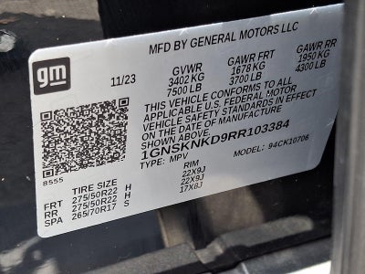 2024 Chevrolet Tahoe LT