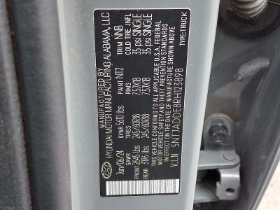 2024 Hyundai SANTA CRUZ SE