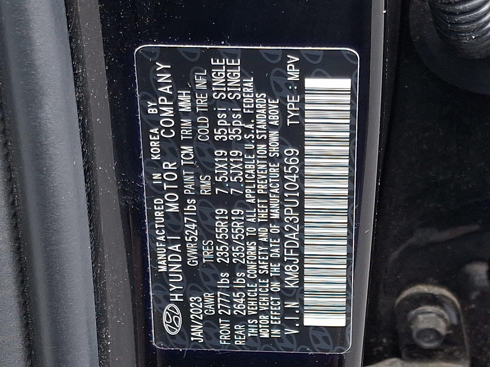 2023 Hyundai TUCSON PLUG-IN HYBRID Limited