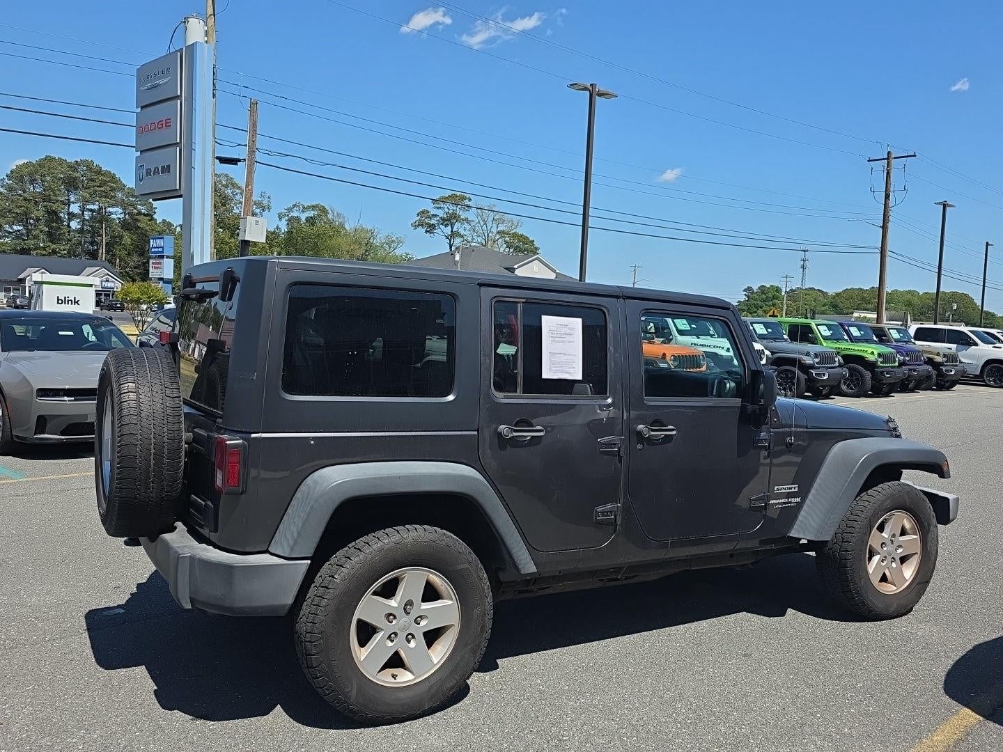 2018 Jeep Wrangler JK Unlimited Sport S