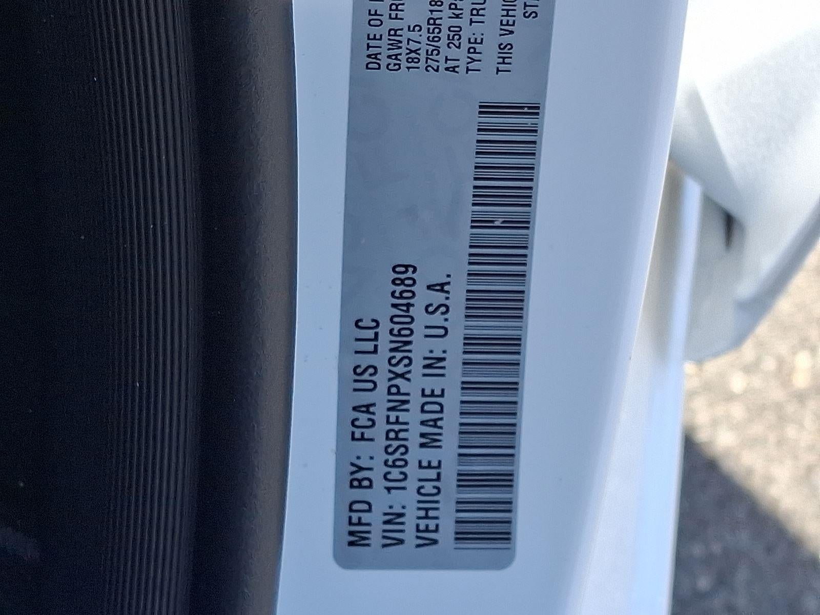 2025 RAM 1500 Tradesman