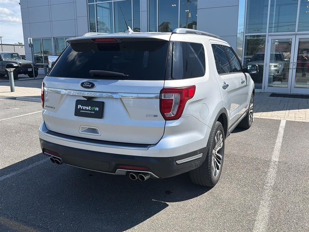 2018 Ford Explorer Platinum