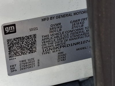 2022 Chevrolet Tahoe Z71