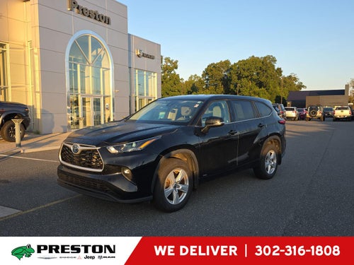 2022 Toyota Highlander Hybrid LE
