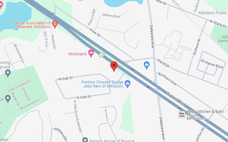 Preston Hyundai of Millsboro in Millsboro DE map