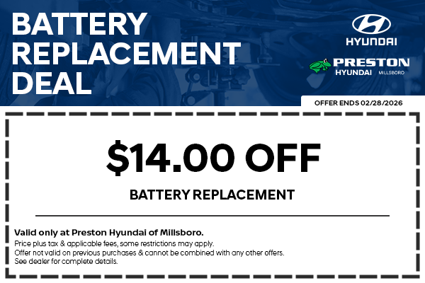 Battery Replacement Deal