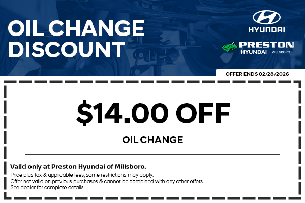 Oil Change Discount