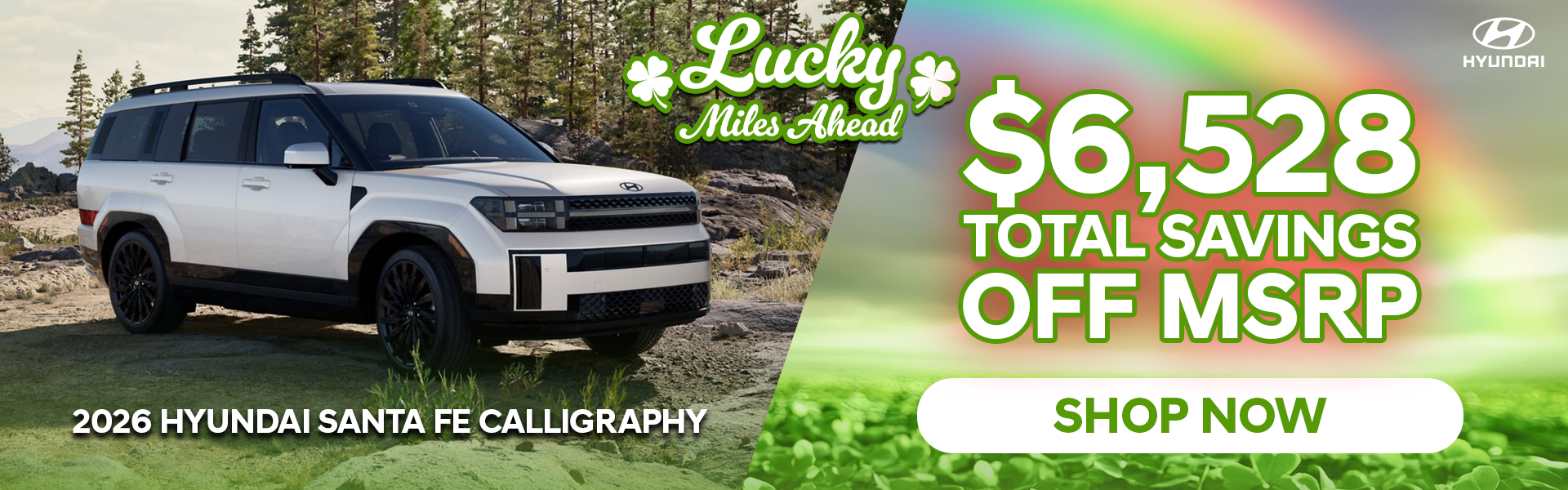 $6,528 off MSRP 2026 Hyundai Santa Fe Calligraphy