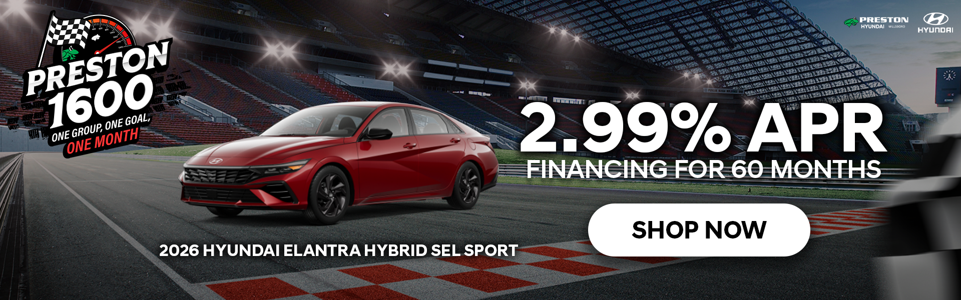 2.99% APR Fin./ 60 Months | 2026 Hyundai Elantra Hybrid SEL 