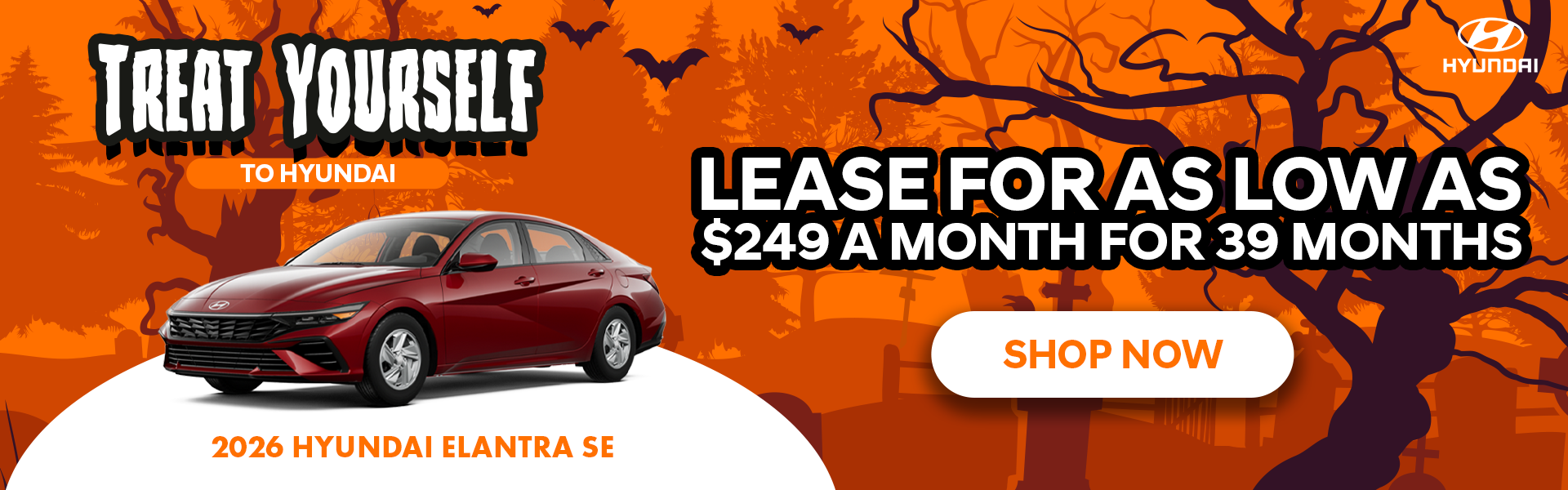 Lease for $249/Mo for 39 Months | 2026 Hyundai Elantra SE