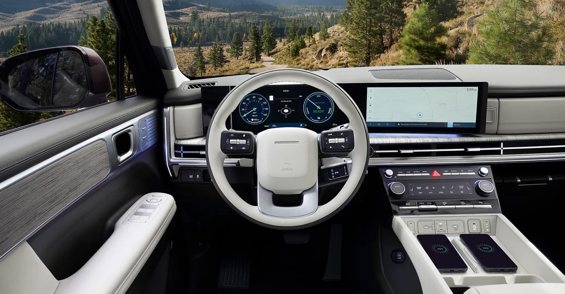 Hyundai Santa Fe Hybrid Interior